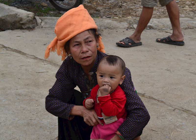 Black Thai villagers, Nghia Lo