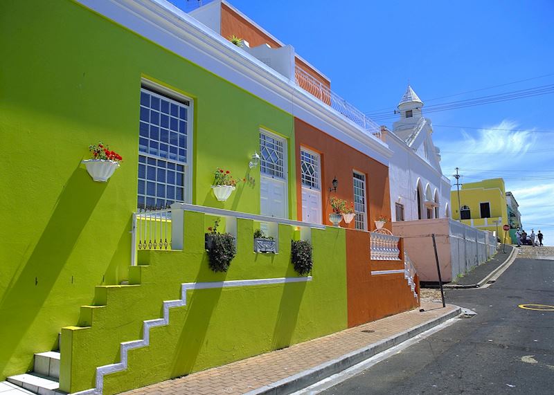 The colourful Bo Kaap neighbourhood, Cape Town