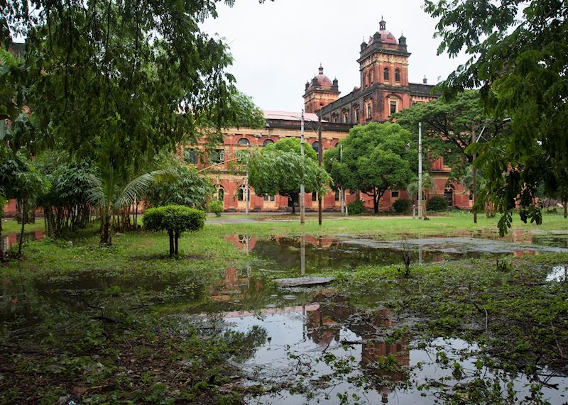 The Secretariat in downtown Yangon, Myanmar