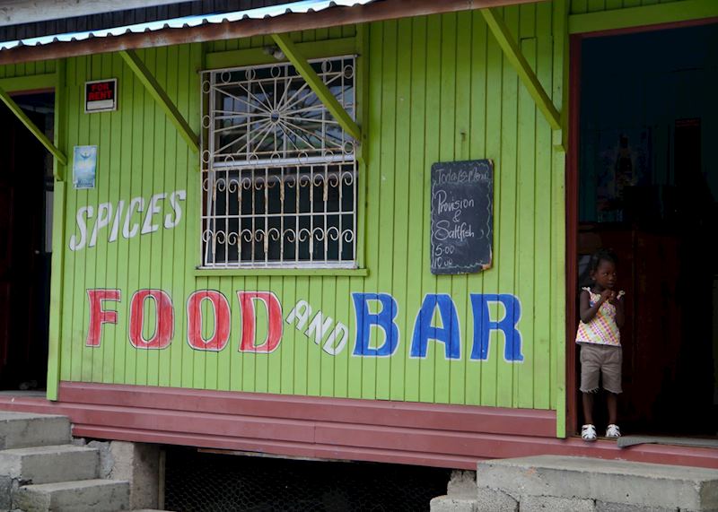 Food store by the Nutmeg Station, Gouyave