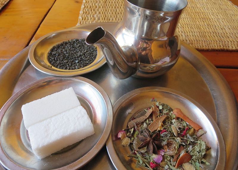 Moroccan royal tea