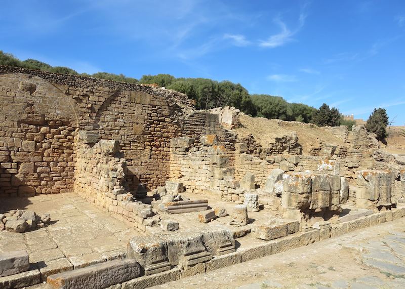 Ruins of Chellah in Rabat
