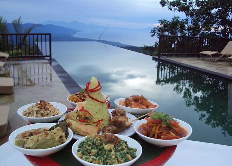 MiMPi Restaurant in Munduk Moding Plantation