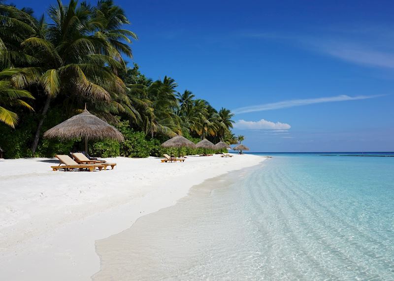 Beach, Conrad Rangali Island & Resort, Maldive Island