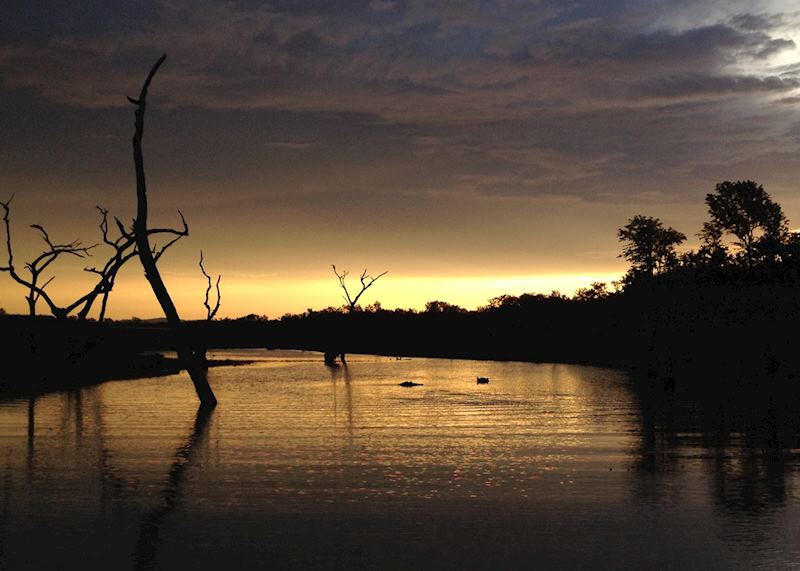 Lake Kariba offers incredible sunsets