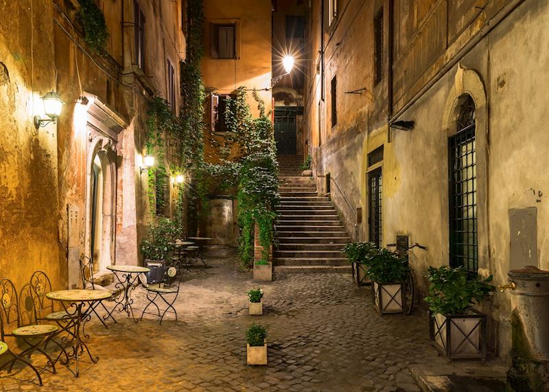 Old street in Rome