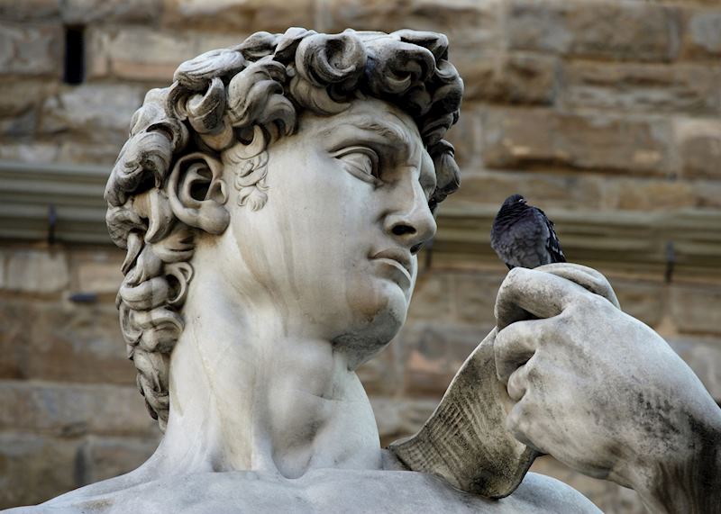 Replica of Michelangelo's 'David', Florence
