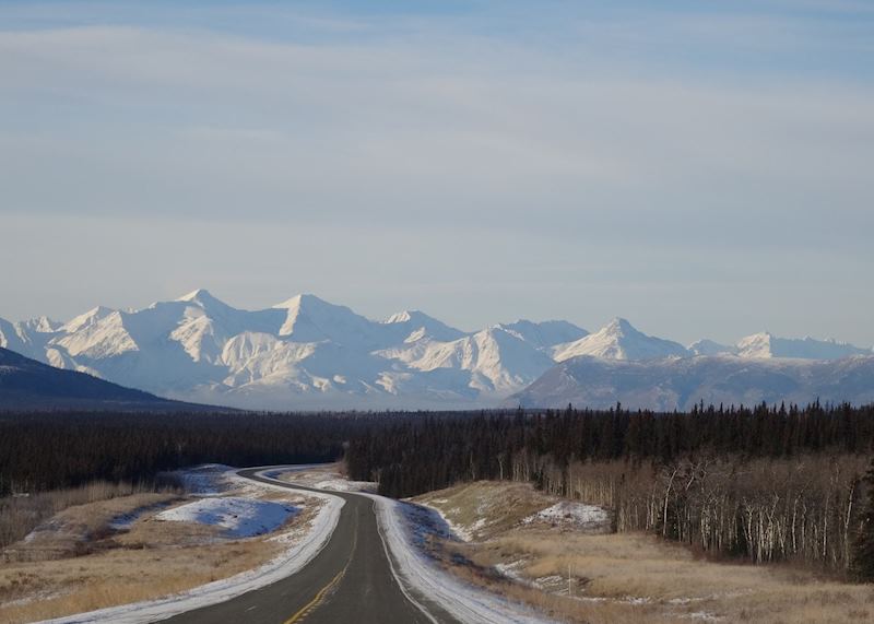 The road to Haines Junction, Yukon