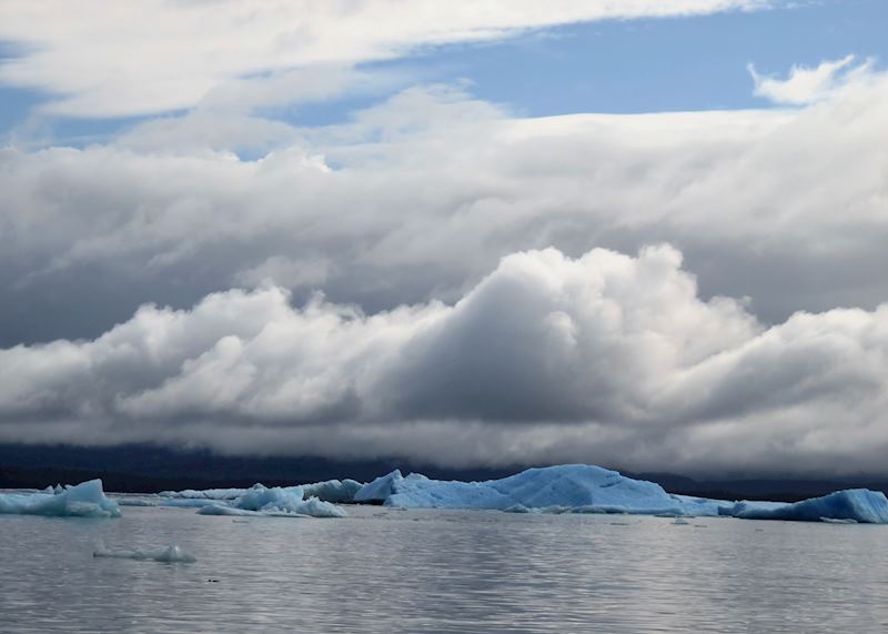 San Rafael Glacier icebergs, Aysén