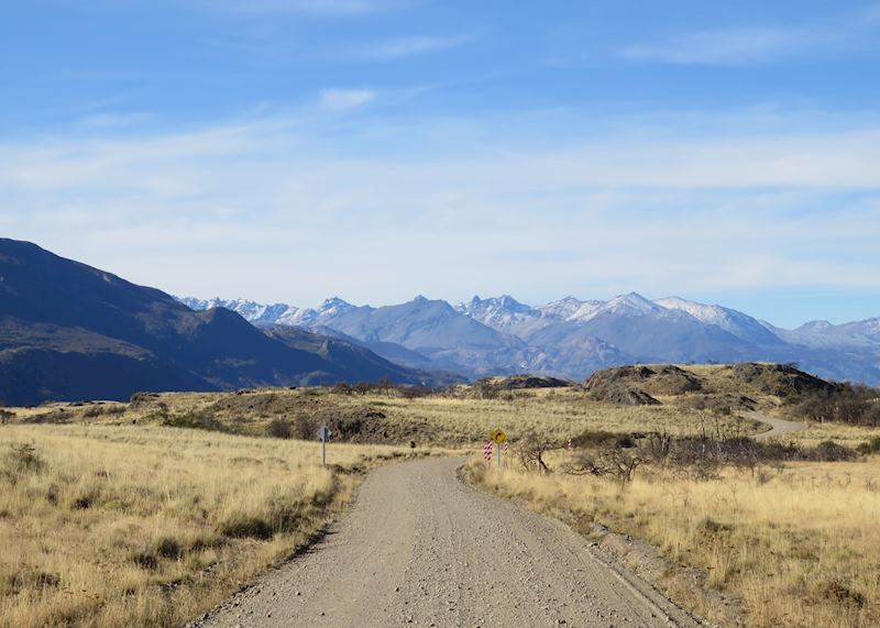 Scenery on the road to Parque Patagonia, Aysén