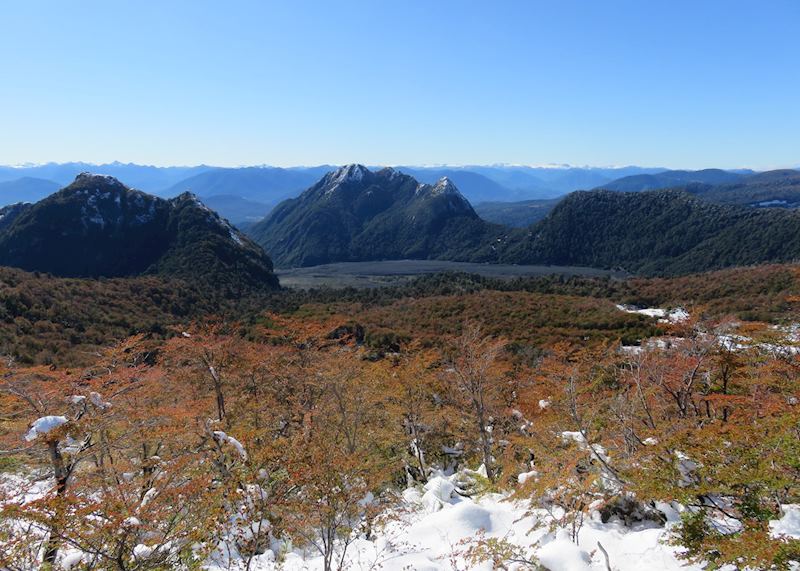 View from Villarrica Volcano