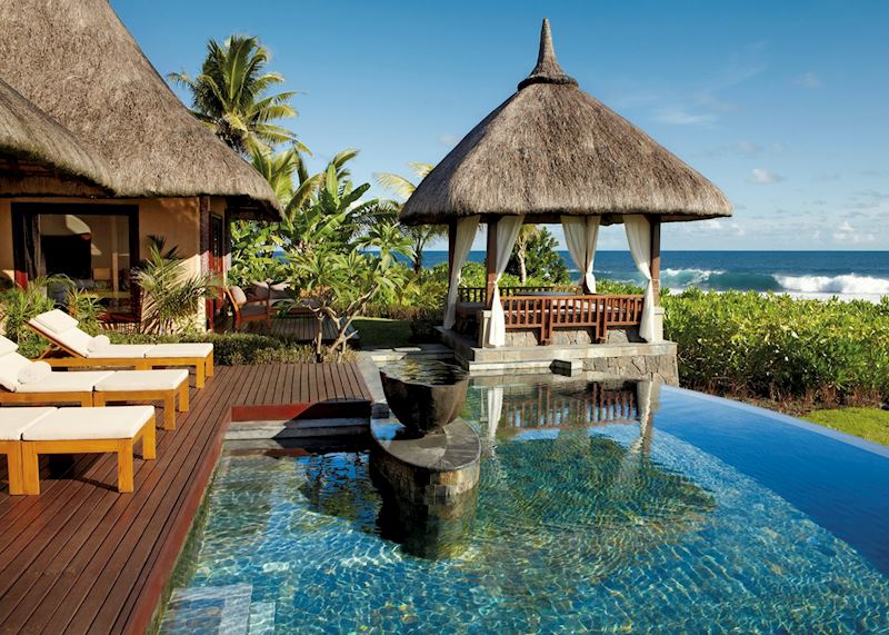 Double Suite Villa Pool Terrace, Shanti Maurice, Mauritius
