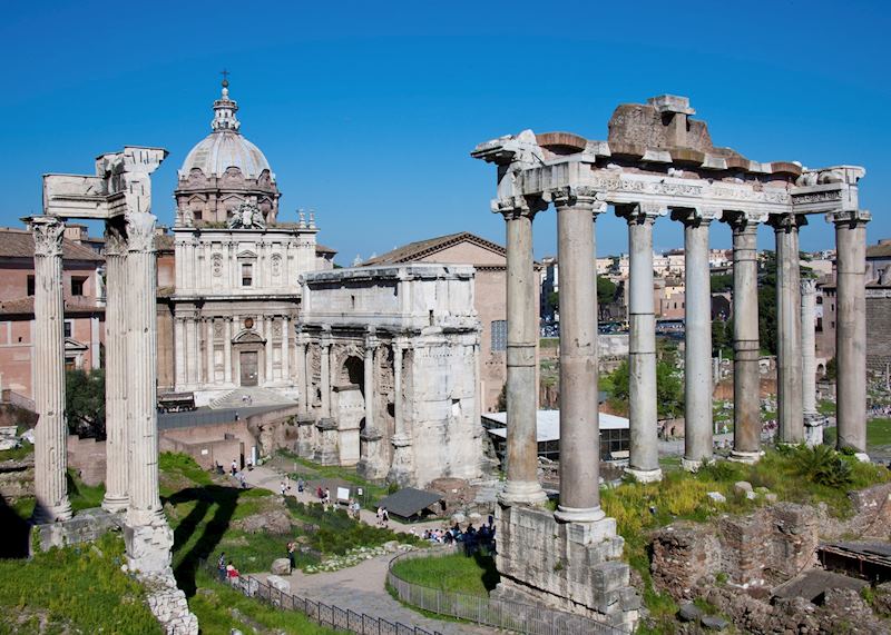 Arch of Septimius Severus, Rome
