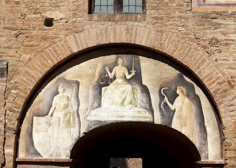 Themis Divine Justice, San Gimignano, Tuscany