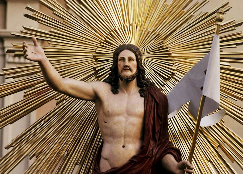 Easter processional statue, Italy
