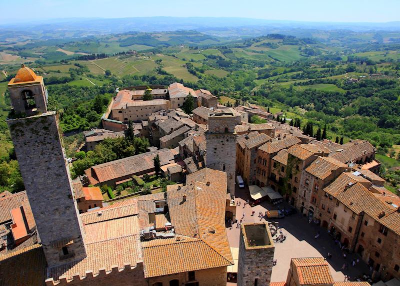 Views over San Gimignano