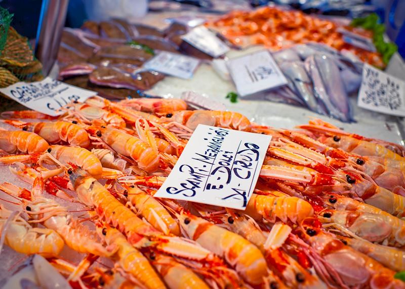 Fish market, Venice