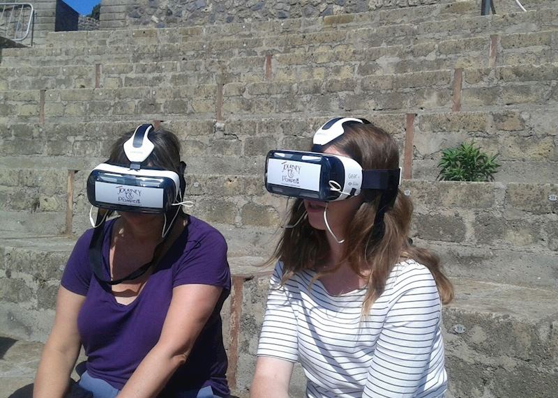 4D experience at Pompeii