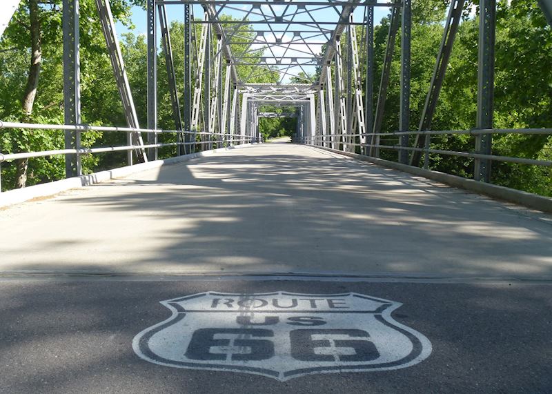 Devil's Elbow bridge on the original Route 66 in Missouri
