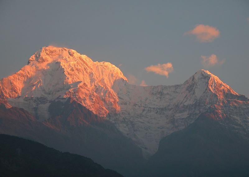 Sunrise from Gurung Lodge, Annapurna, Nepal