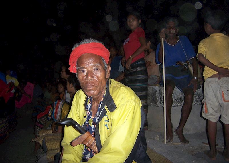 Tahuli at a traditional ceremony