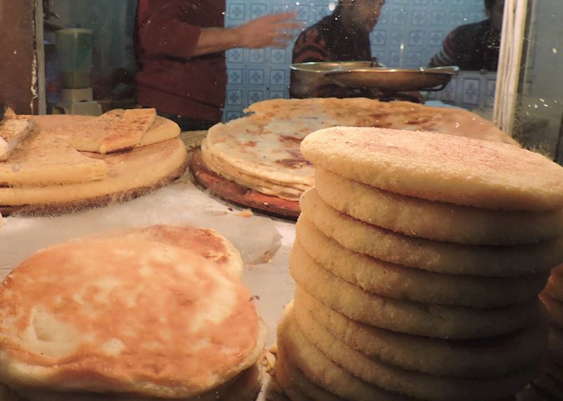 Traditionally made bread for sale