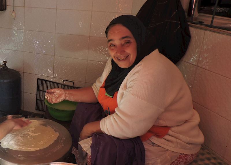 Cookery course at the Amal Association women's cooperative , Marrakesh