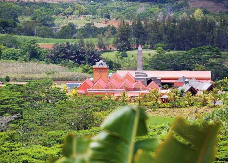 Mauritian rum distillery