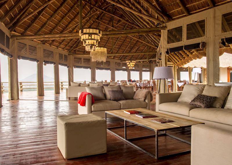 Lobby area at Kubu Kubu