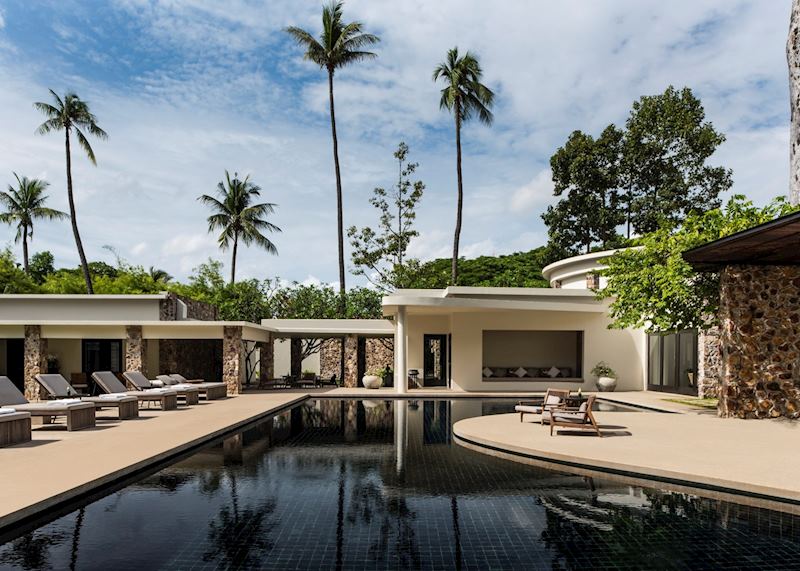 Main pool, Amansara