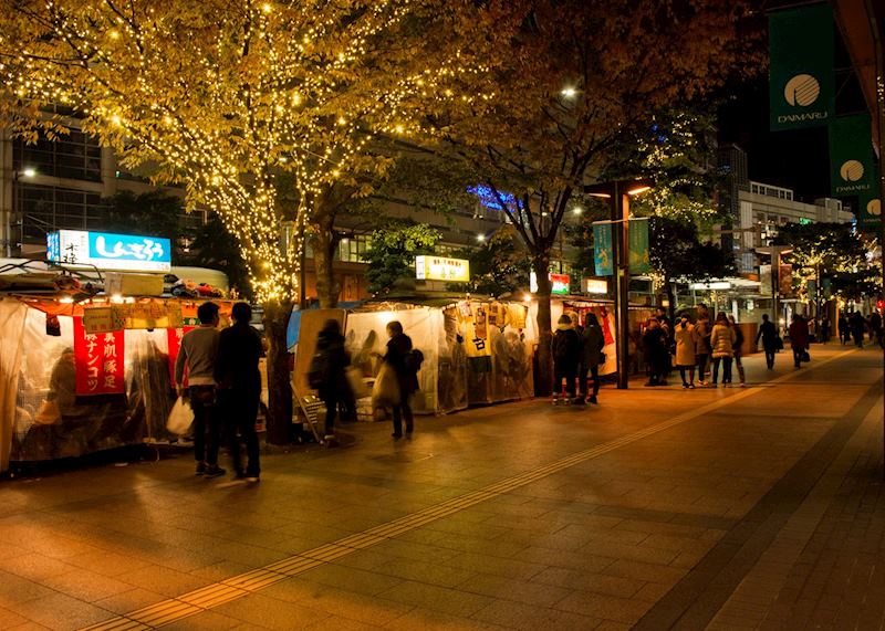'Yatai' or street stall of Fukuoka, Fukuoka