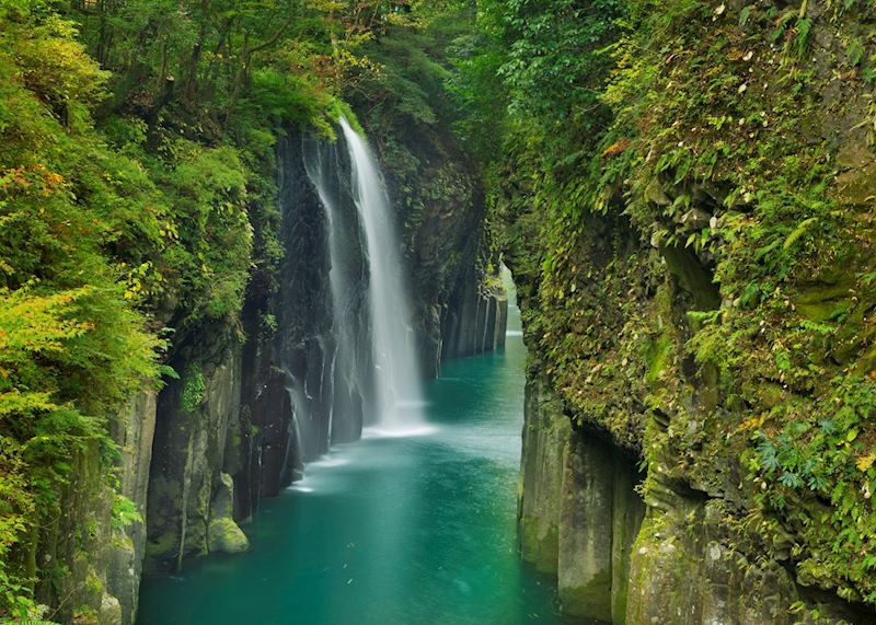 Waterfall at Takachiho Gorge