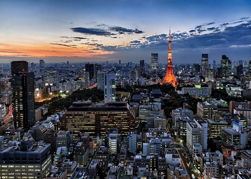 Skyline of Tokyo