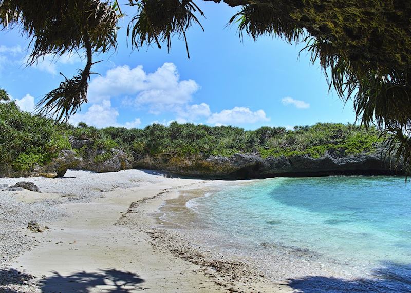 Miyakojima Island on the Okinawan archipelago