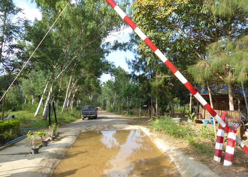 Entrance to Kui Buri National Park