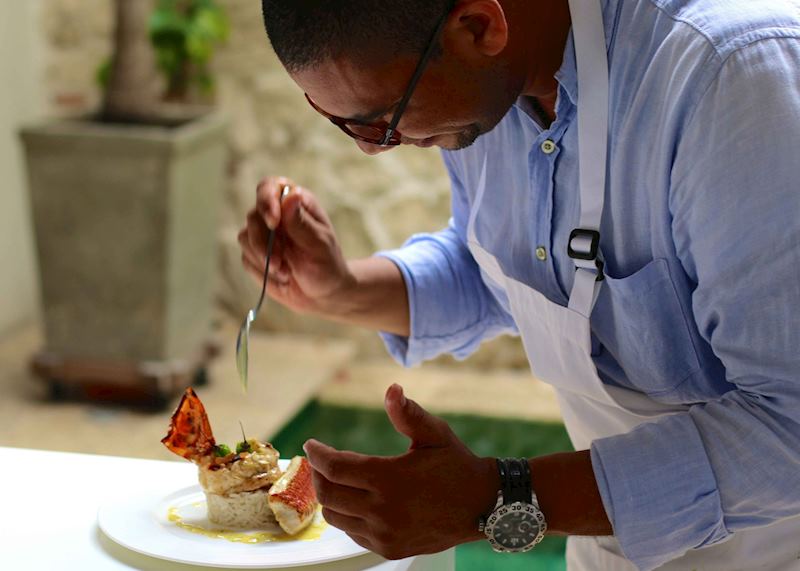 Cooking class at Carmen Restaurant, Cartagena