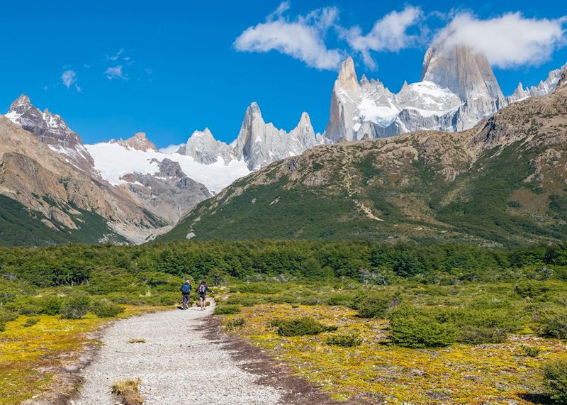 Trekking from el Chalten, Argentina