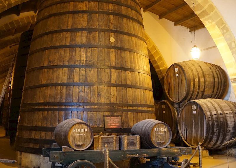 Wine barrels, Marsala