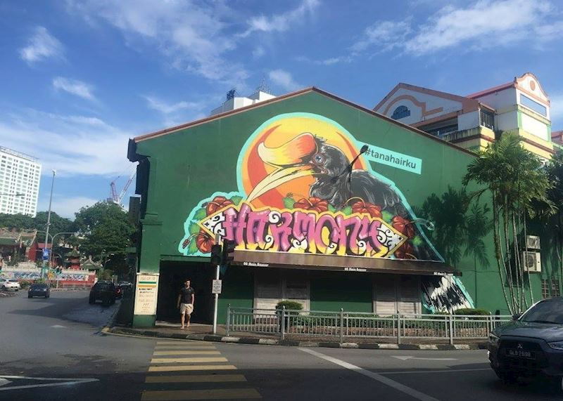Street art in Kuching