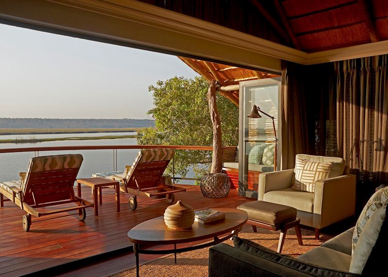 River views from Chobe Water Villas