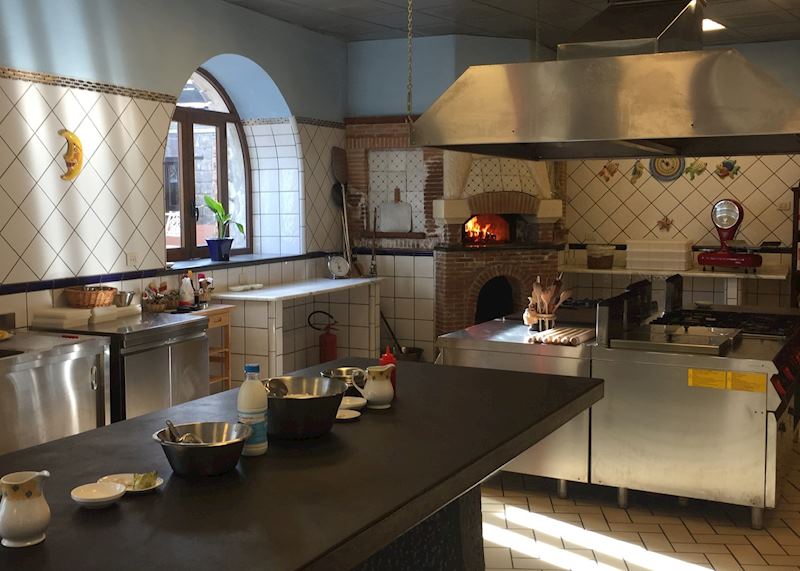 Pizza making class, Sorrento