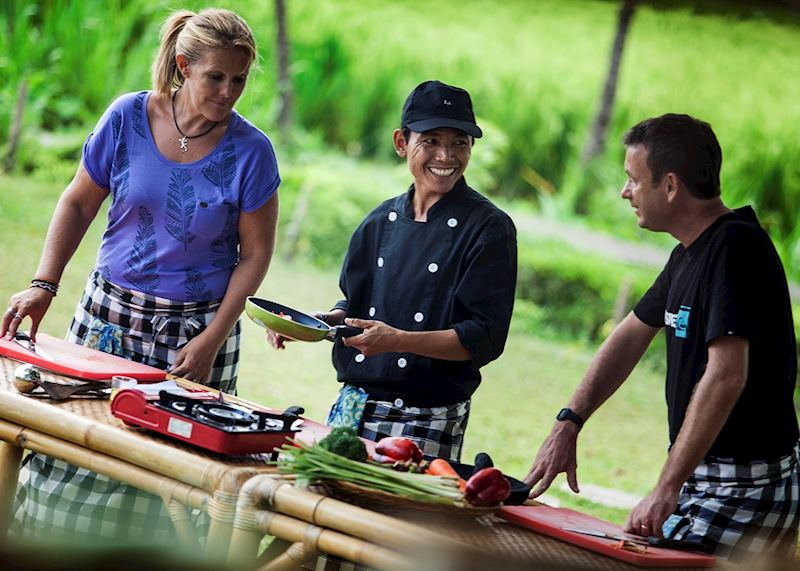 Traditional cooking class, Ubud