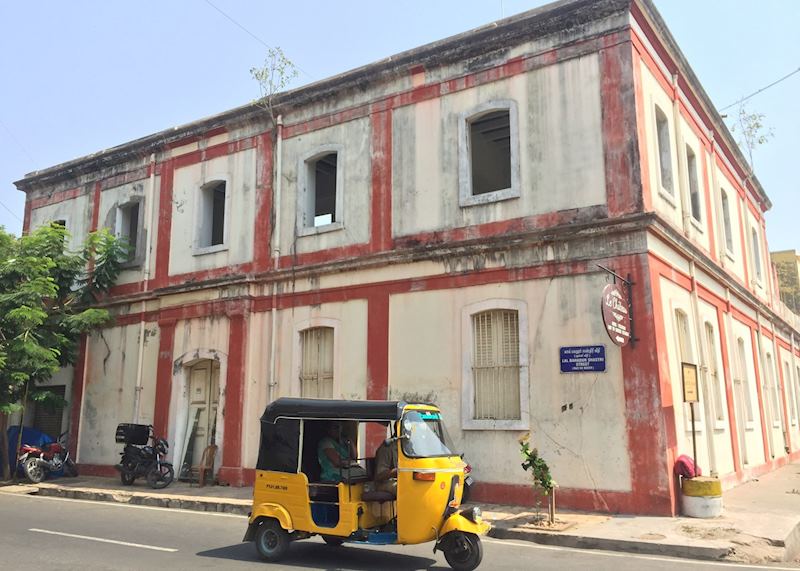 The French Quarter of Pondicherry