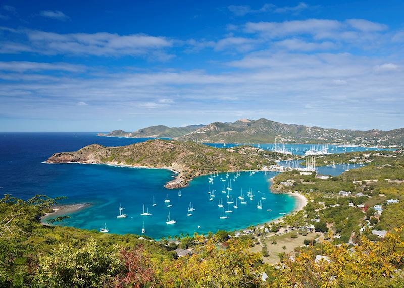 Aerial view, Antigua