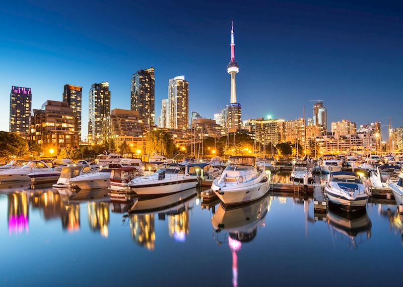 Toronto skyline at twilight, Toronto