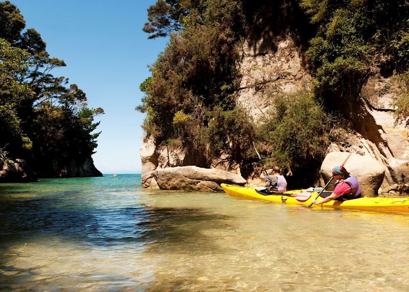 Kayaking in the Abel Tasman National Park