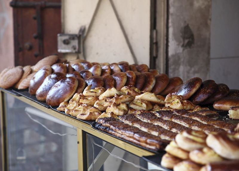 Moroccan breads and pastries