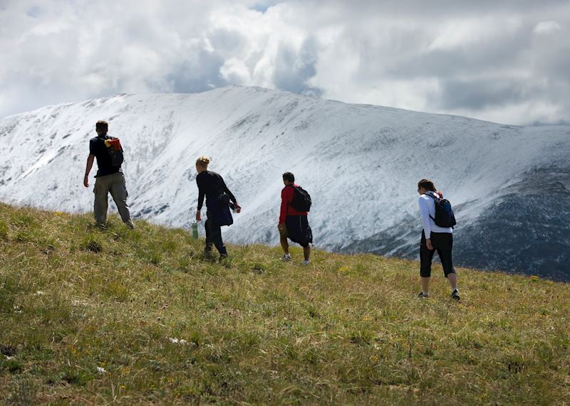 Hiking near Breckenridge, Colorado