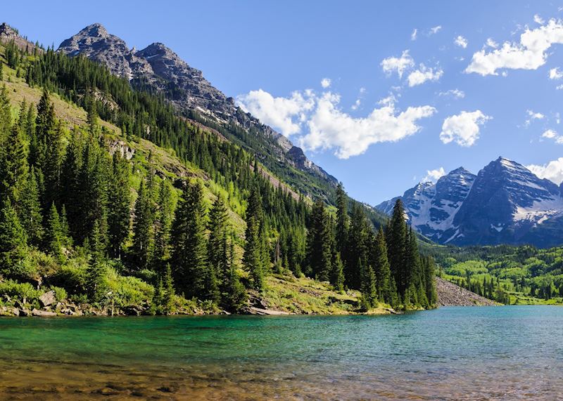 Maroon Bells and Pyramid Peak, Aspen