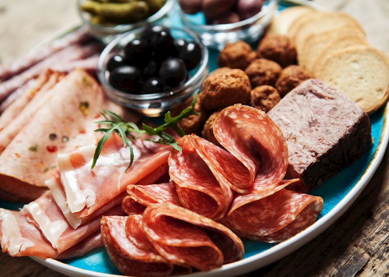 Charcuterie platter, France
